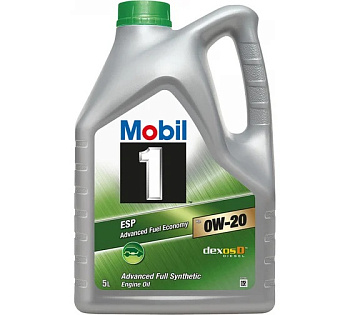 Масло моторное Mobil 1 ESP x2 0W-20 синтетика 5 л