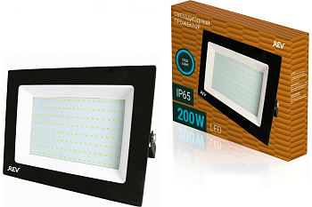 Прожектор светодиодный PROFI 200W, 6500K