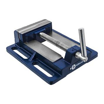 Тиски станочные КОБАЛЬТ ширина губок 100 мм,  захват 110 мм, 3 кг