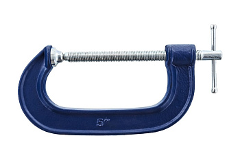 Струбцина КОБАЛЬТ G-образная, 125 мм						