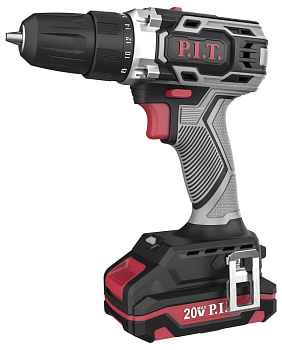 Дрель акк. PBM20H-10B/1 P.I.T. (20В, 30Нм, патрон 10мм, 2ск.2АЧ,ЗУ, кейс) Дрель акк. PBM20H-10B/1 P.I.T. (20В, 30Нм, патрон 10мм, 2ск.2АЧ,ЗУ, кейс)
