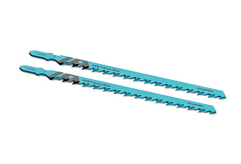 Пилки д/лобзика METALLICA Optima T544D, 150/125мм шаг 4мм, HCS грубый рез, по дереву 2шт Пилки д/лобзика METALLICA Optima T544D, 150/125мм шаг 4мм, HCS грубый рез, по дереву 2шт