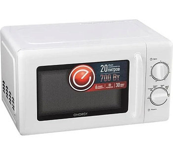 Печь микроволновая ENERGY EMW-20708, 700Вт, белая