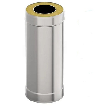 Сэндвич-труба раструб 0,5 ф150х220 AISI 439/439 1.0мм/0,5мм (К)