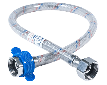 Подводка гибкая ЦС НЕЙЛОН для воды 1/2"Гх1/2"Г L-120 см