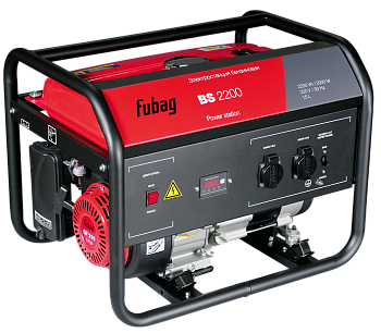 Электростанция бензиновая BS-2200 FUBAG 2/2,2 кВт 220В 47кг.