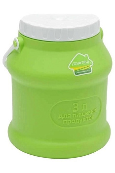 Бидон "Просперо" 3л зеленый