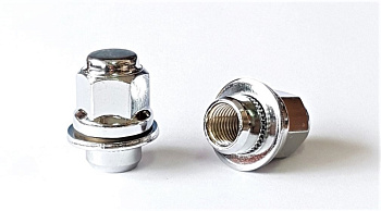 Гайка M14X1,50 37,5мм Прессшайба, носик 18,5мм, закр кл21мм 723848 Cr