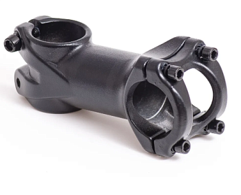 Вынос руля (УТ-2918-1, для нерезьбовой вилки, 28,6 х 31,8 х 80 мм, алюминий, чёрный)