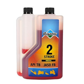 Масло COUNTRY ST-508 2х-тактное мин. ТВ 1л дозаторная