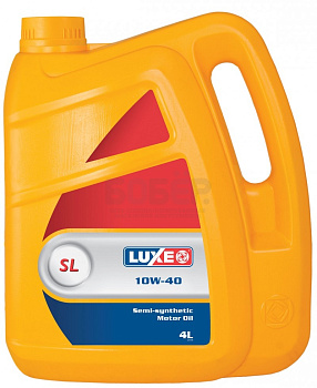 Масло моторное LUXE SL SAE 5W40 п/с 4л.