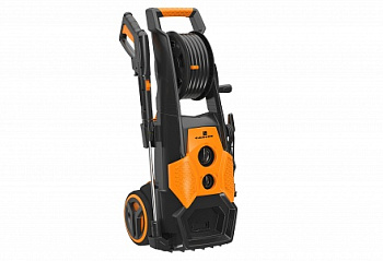 Мойка выс.давления CARVER CW-2501EI (асинхр.2500Вт, 135-165бар, 7-7,8л/мин, колеса, катушка, рег.)
