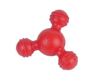 Игрушка WOGY Red Strong д/собак Молекула 14х7см