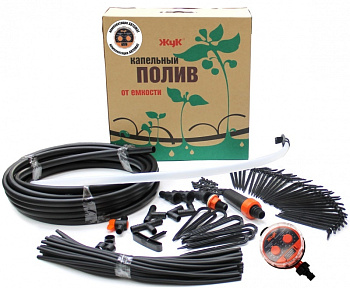 Полив капельный Жук от емкости 60 растений