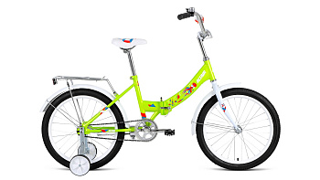 Велосипед ALTAIR CITY KIDS 20 Compact (20"1ск рост 13")ярко-зеленый