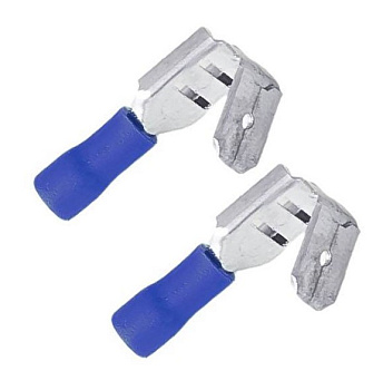 Разъем плоский изолированный ответвительный РпИо 2,5-7-0,8 синий