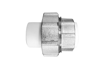 Муфта разъемная 20х20 (120/10) Valfex белая
