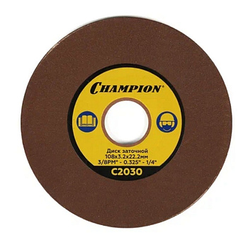 Диск заточной (3/8PM",0,325",1/4) 108х3,2х22,2 CHAMPION
