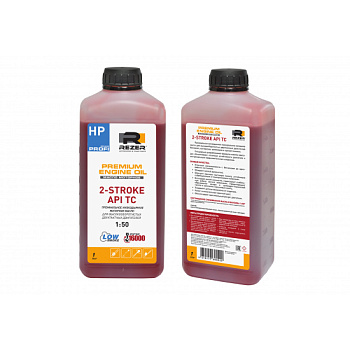 Масло REZER PROFI 2T мин. API TC 1л