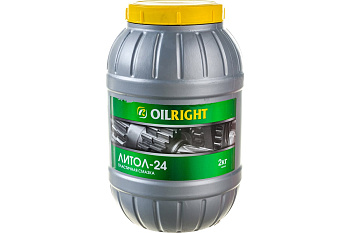 Смазка Литол-24 OIL RIGHT 2,1-2 кг.(туба)