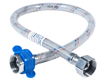 Подводка гибкая ЦС НЕЙЛОН для воды 1/2"Гх1/2"Г L-150 см