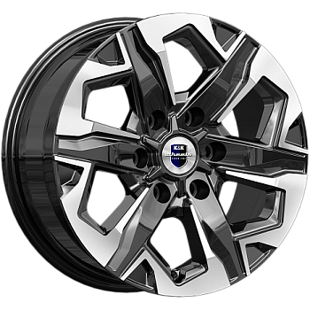 Диск литой  Тейт (КС1050-01) 7.5x17 ЕТ 25 6x139.7 106.1 алмаз черный