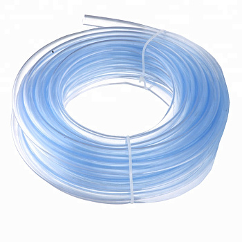 Шланг бесцветный ф5 (прозрачный) синий