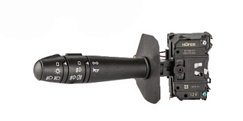 Переключатель подрул. свет.сигнал. Renault Logan (-14)  (с ПТФ)