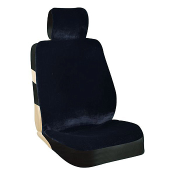 Чехлы сиденья меховые искусств. мутон 5 предм. SKYWAY ARCTIC черный