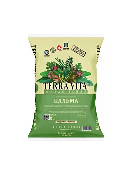 Грунт питательный Пальма-Фикус-Драцена Живая Земля 5л