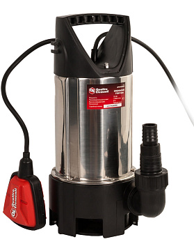 Насос дренажный QUATTRO ELEMENTI Drenaggio 750 F Inox (750 Вт, 12000 л/ч, для грязной, 7.5 м)