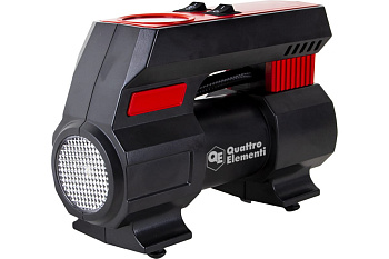Компрессор автомобильный QUATTRO ELEMENTI Smart 25 (12В, 100Вт, 7бар, 25л/мин, сумка)