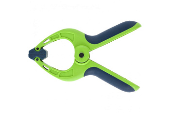 Струбцина клещеобразная, пл. корп., 2-х комп. рукоятки, усиленная пружина, 2-3/4", 70мм Сибртех