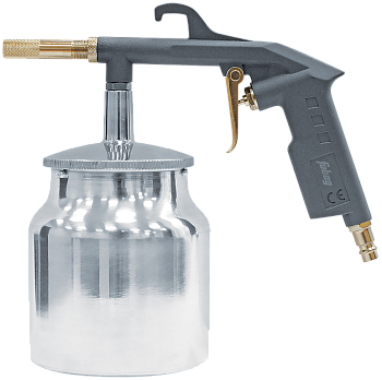 Пневмопистолет пескоструйный с бачком (142л/мин_3.5бар_0.75л)_цветн.коробка