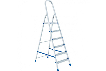 Стремянка 6 ступеней алюминиевая Сибртех Стремянка 6 ступеней алюминиевая Сибртех