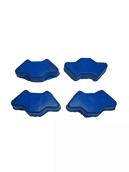 Муфта задней звезды усиленная синяя Альфа, Дельта, Zodiak, Nitro (к-т 4шт)