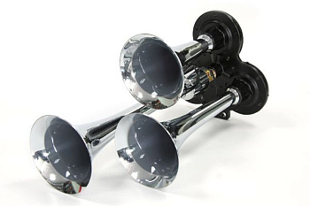 Сигнал звуковой трехтрубный 24V HQ-1007R, АТ 2301, HQ-8016С