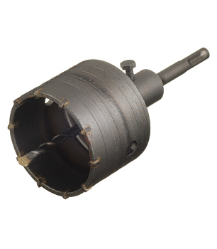 Коронка по бетону 70*75/100L 75мм  в сборе