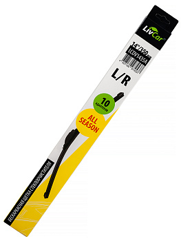 Щетка стеклоочистителя LIVCAR WIPER ALL SEASON (бескаркасная) 14"
