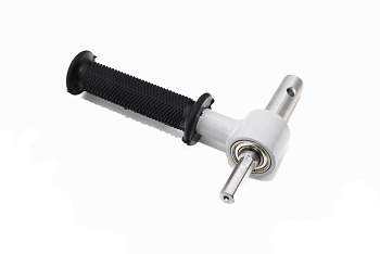 Адаптер шнека по льду с рукоятью для шуруповерта посадка 20мм на подшипнике