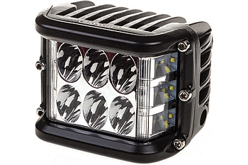 Фара светодиодная SKYWAY OFF ROAD 145мм круглая 12V/24V 36W 12 диодов, рассеив.свет шт