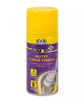 Аэрозол  ФОГГЕР «СУХОЙ ТУМАН» для домов, чердаков, подвалов и теплиц, от всех насекомых 150 мл /на 1