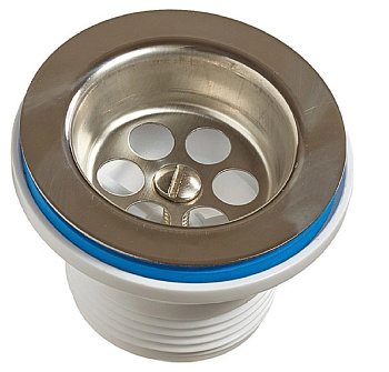 Выпуск нержавеющий для раковины Е33 1.1/2" Unicorn