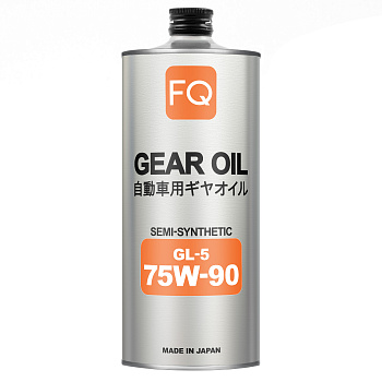 Масло трансмиссионное FQ GEAR GL-5 75W90 SEMI-SYNTHETIC 1л