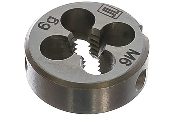 Плашка круглая 6,0*1,0