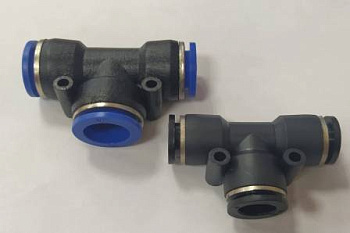 Фитинг пластм.переходник Т-образный D6*8мм Фитинг пластм.переходник Т-образный D6*8мм