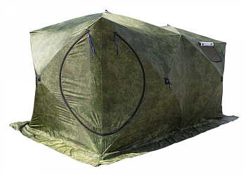 Палатка "ДУБЛЬ 3" Т" (трехслойная) камуфляж