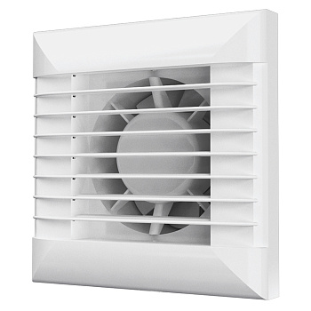 Вентилятор осевой вытяжной с автоматическими жалюзи D 100