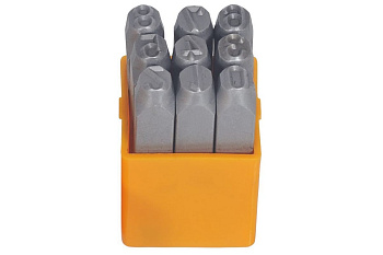 Набор клейм цифровых 4мм (твердосплавные) к-т