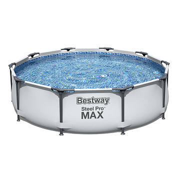 Бассейн Bestway каркасный Steel Pro Max 396х122см 12690л, ф-насос, лестница, тент
